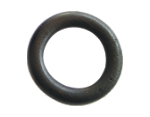 Kroužek dřevěný 16 mm černý